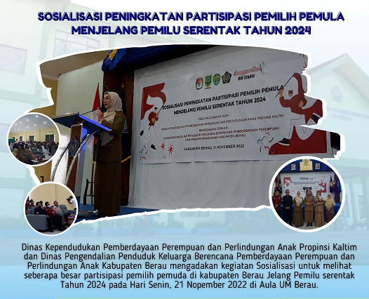 Sosialisasi Peningkatan Partisipasi Pemilih Pemula Menjelang Pemilu Serentak Tahun 2024 Um Berau 6789